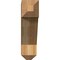 Ekena Millwork Traditional Craftsman Rough Sawn Bracket, Western Red Cedar, 6"W x 22"D x 22"H BKT06X22X22TRA04RWR - alternate 2